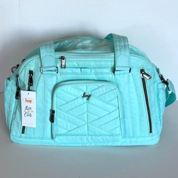 Lug Propeller 2 Overnight Bag Aquamarine Pastel Blue/Green - Picture 6 of 16